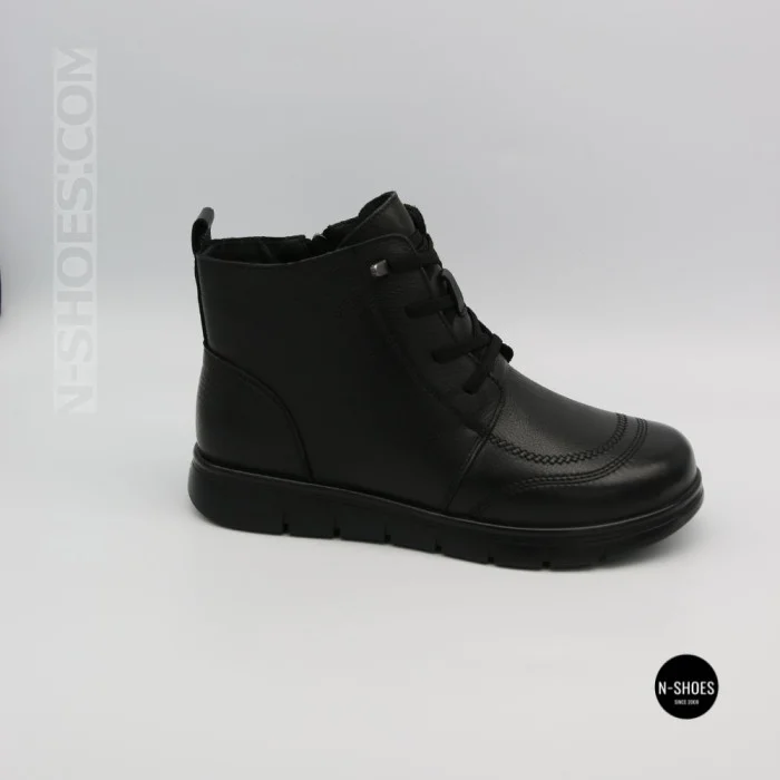 Женские кожаные ботинки Allsy 216897 687-6097-1P Lonza 219874 6368 BLACK для комфорта