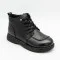 Комфортні жіночі черевики Allsy 214972 26Q10M3638-1 Lonza 219949 6370 BLACK з натуральної шкіри на низькому ходу