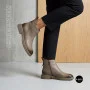 Everyday Taupe Chelsea Boots Allsy 216528 25D1R383-9 GREY 6371