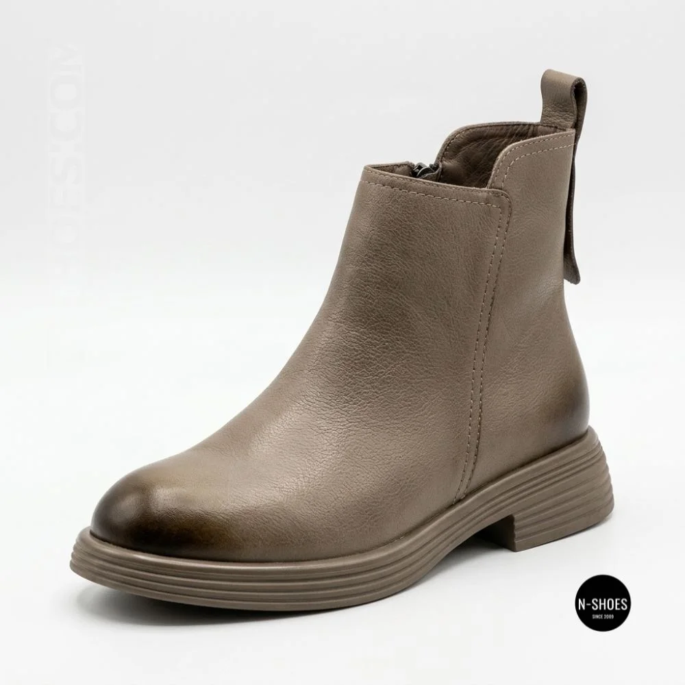 Everyday Taupe Chelsea Boots Allsy 216528 25D1R383-9 GREY 6371