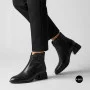 Anna Lucci 217196 T1518-H55-12 6372 Ankle Boots: Black Classic