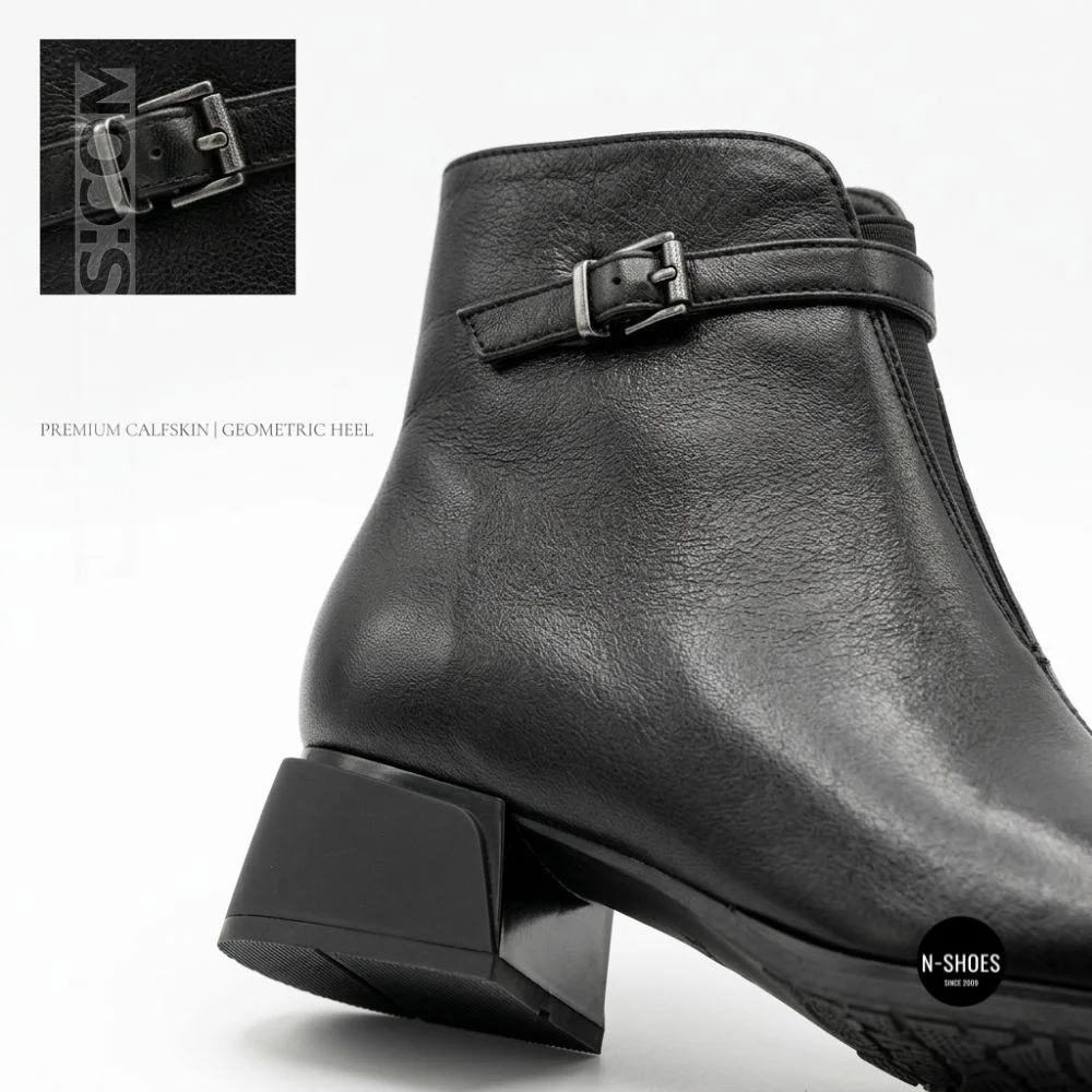 Anna Lucci 217196 T1518-H55-12 6372 Ankle Boots: Black Classic