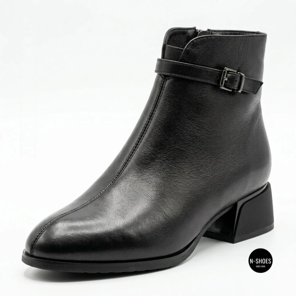 Anna Lucci 217196 T1518-H55-12 6372 Ankle Boots: Black Classic