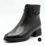 Anna Lucci 217196 T1518-H55-12 6372 Ankle Boots: Black Classic