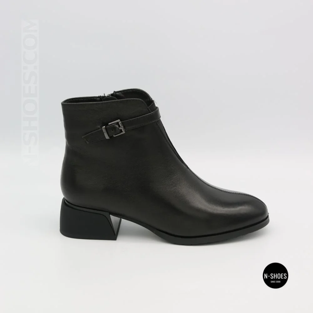 Anna Lucci 217196 T1518-H55-12 6372 Ankle Boots: Black Classic
