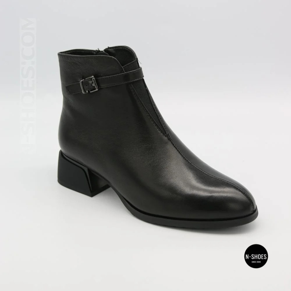 Anna Lucci 217196 T1518-H55-12 6372 Ankle Boots: Black Classic