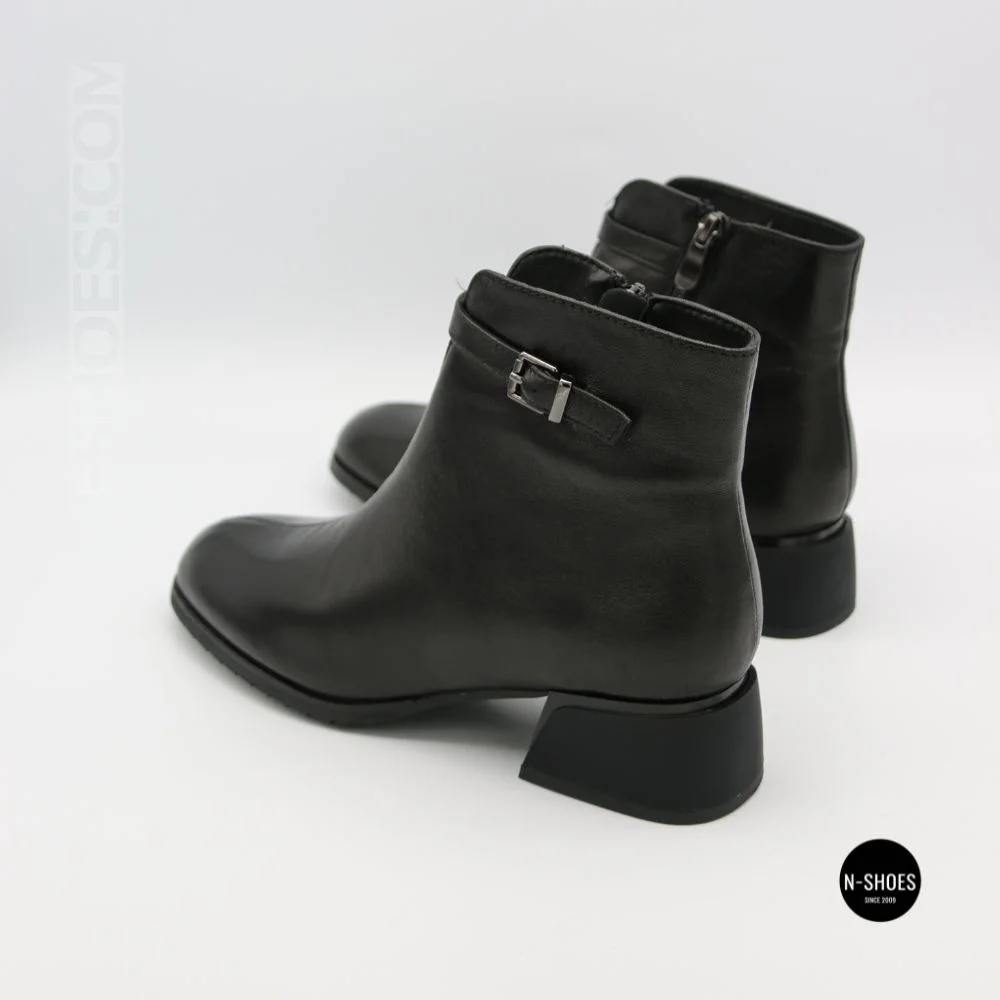 Anna Lucci 217196 T1518-H55-12 6372 Ankle Boots: Black Classic