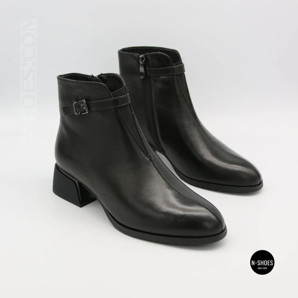 Anna Lucci 217196 T1518-H55-12 6372 Ankle Boots: Black Classic