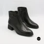 Anna Lucci 217196 T1518-H55-12 6372 Ankle Boots: Black Classic