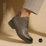 Шкіряні черевики Allsy 216530 25D1R790-5 GREY 6379 - стиль і комфорт