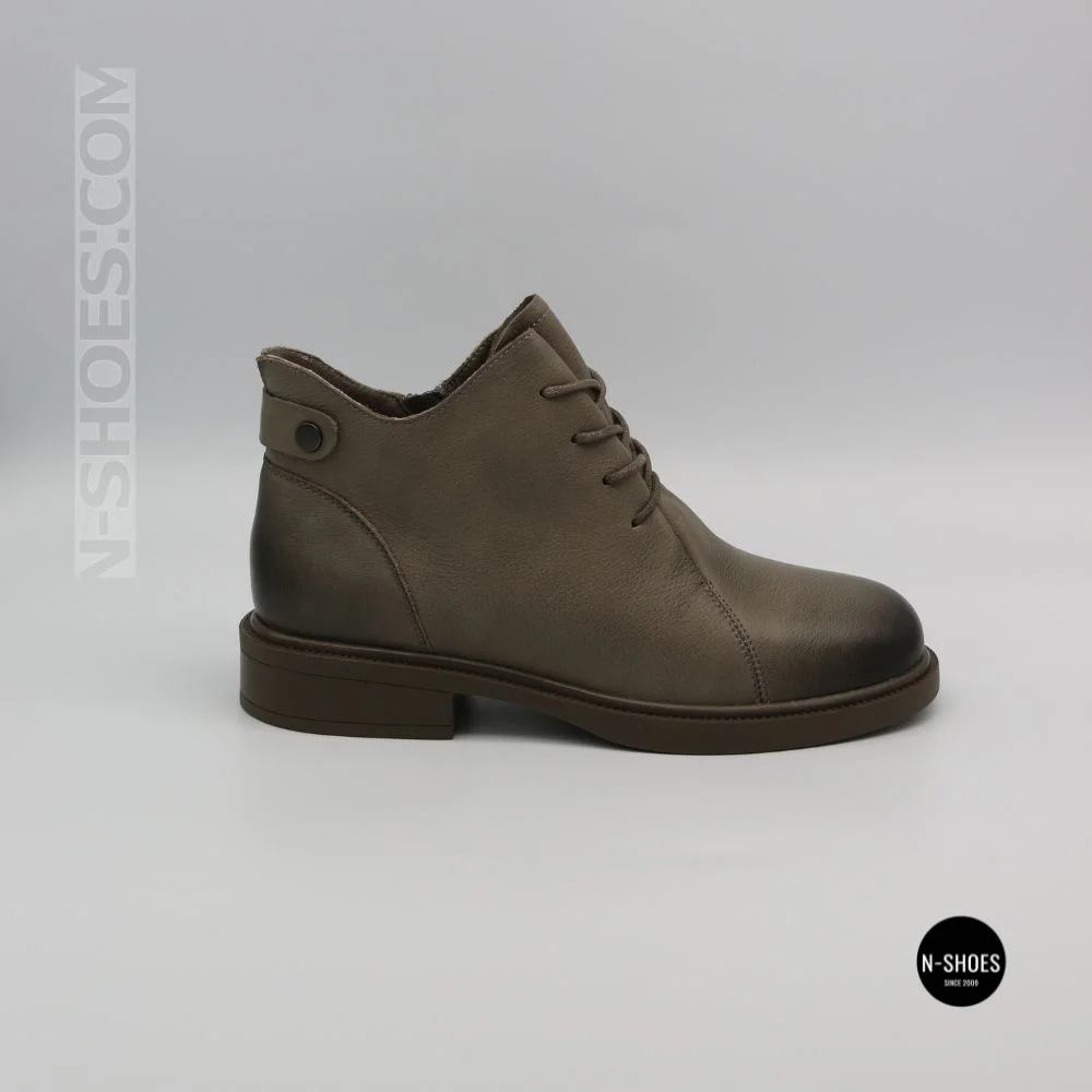 Шкіряні черевики Allsy 216530 25D1R790-5 GREY 6379 - стиль і комфорт