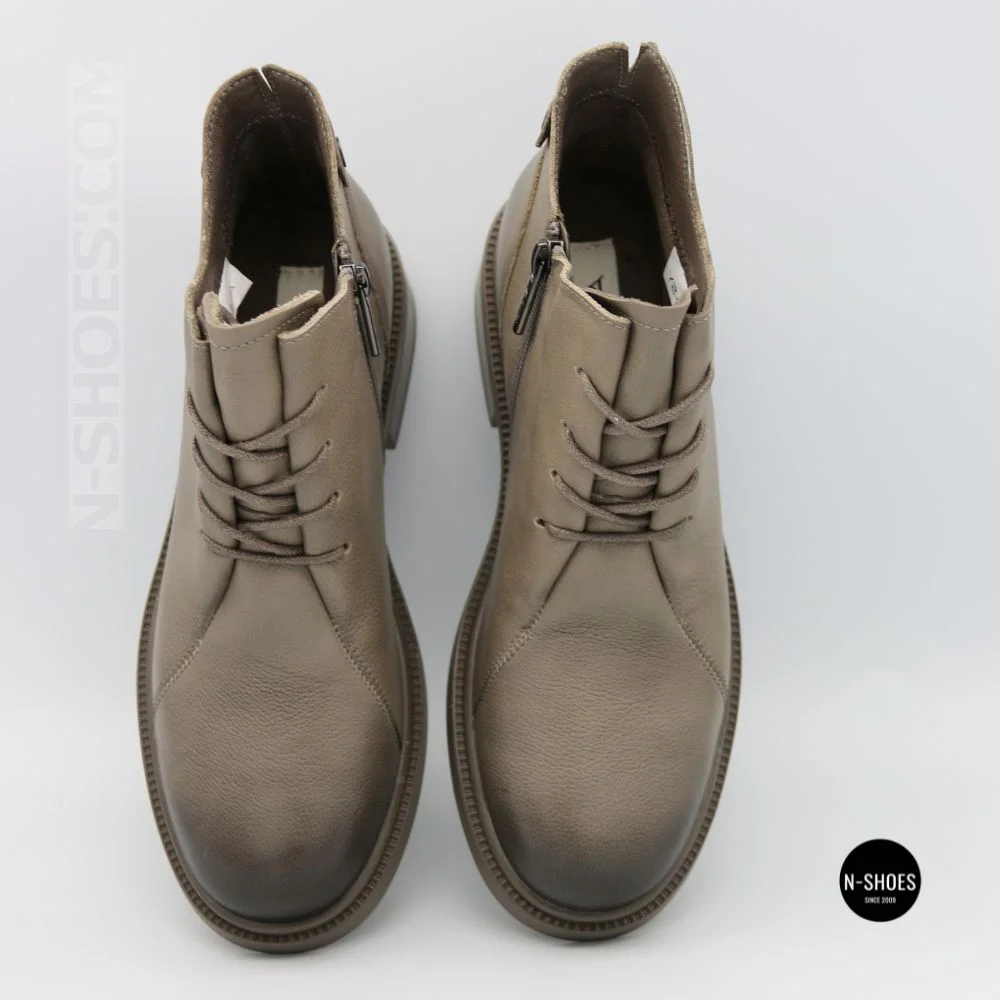 Шкіряні черевики Allsy 216530 25D1R790-5 GREY 6379 - стиль і комфорт