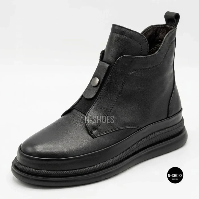 Стильні шкіряні черевики Allsy 216638 C52271-528 BLACK Lonza 217923 6380