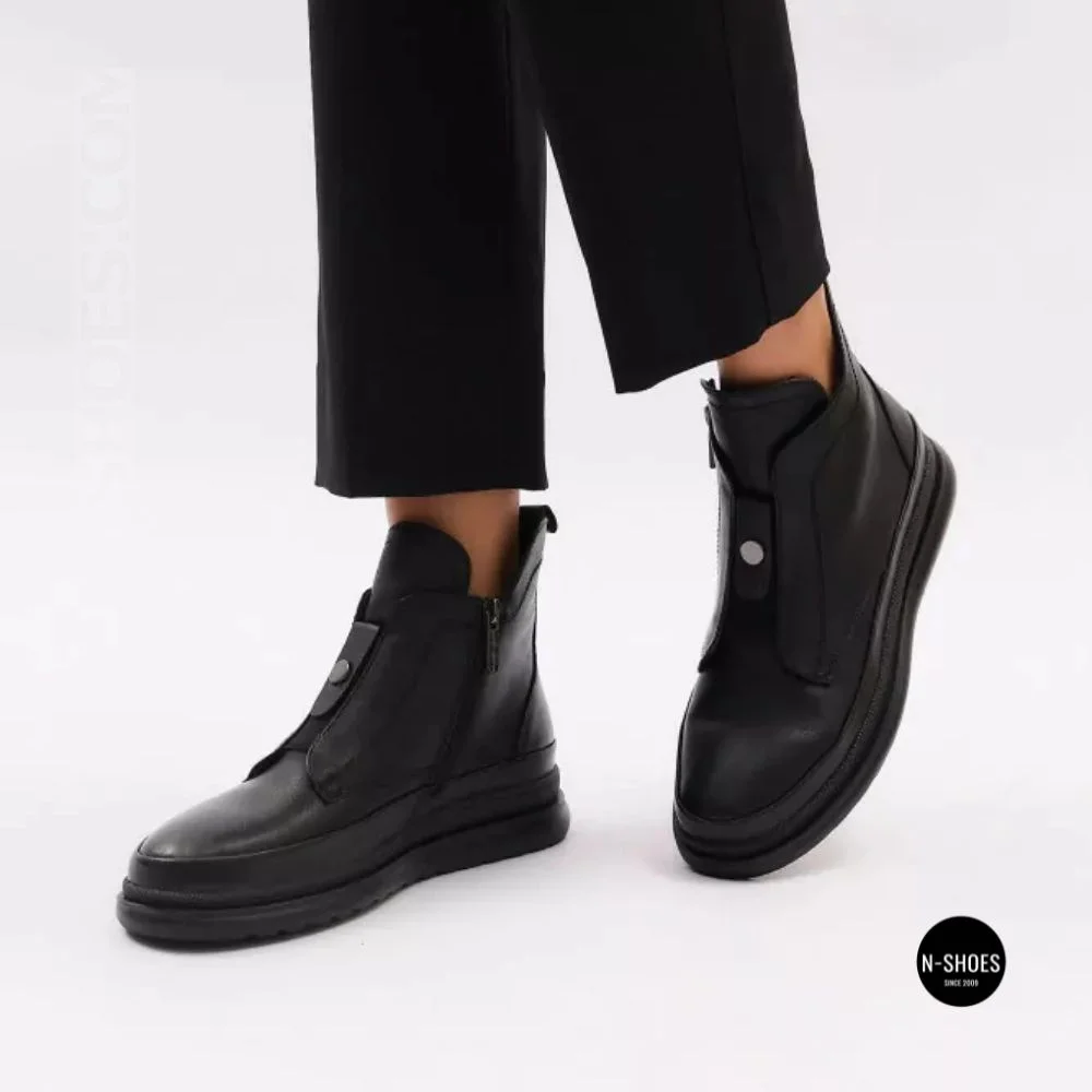 Стильні шкіряні черевики Allsy 216638 C52271-528 BLACK Lonza 217923 6380