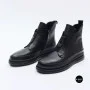 Стильні шкіряні черевики Allsy 216638 C52271-528 BLACK Lonza 217923 6380