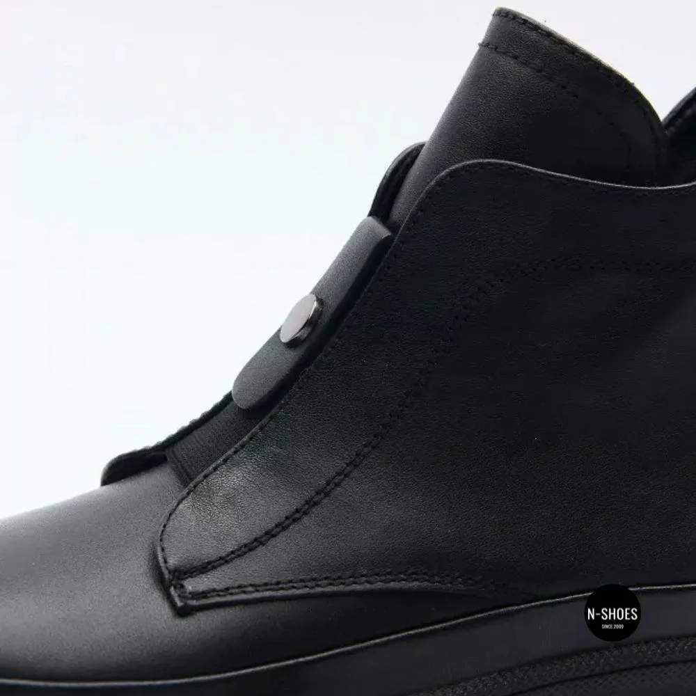 Стильні шкіряні черевики Allsy 216638 C52271-528 BLACK Lonza 217923 6380
