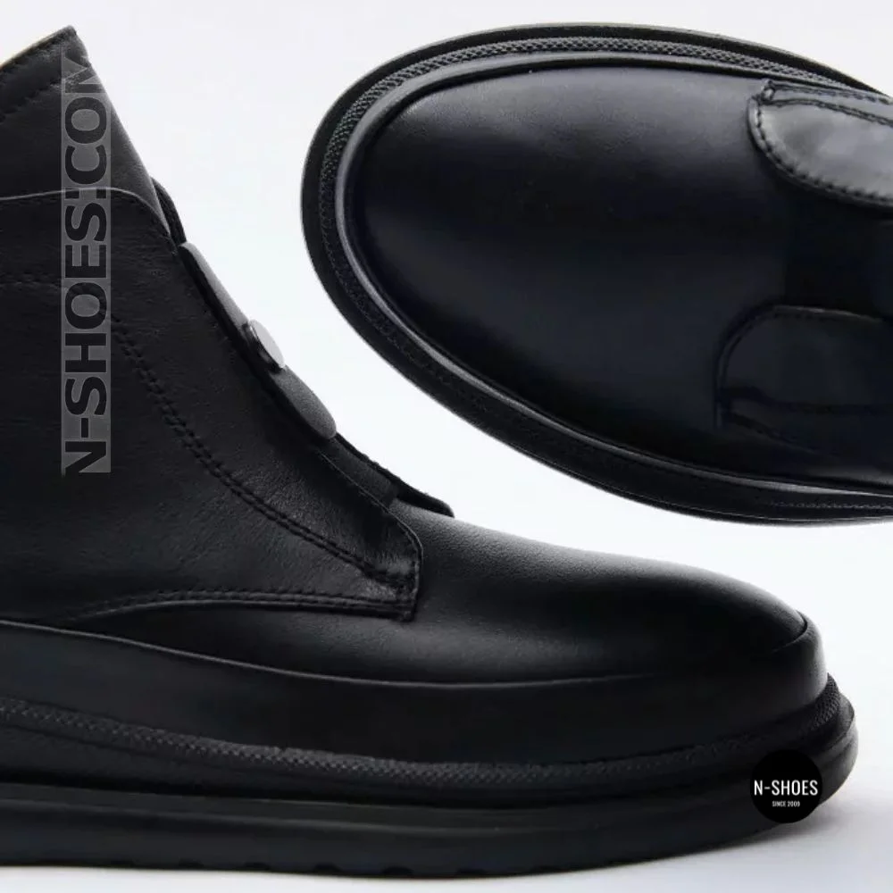 Стильні шкіряні черевики Allsy 216638 C52271-528 BLACK Lonza 217923 6380