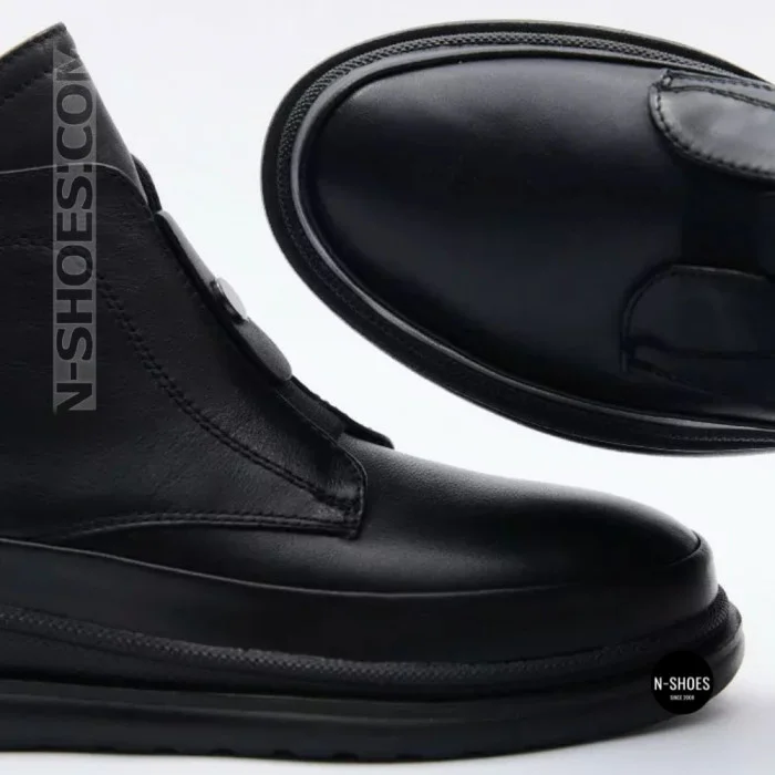 Стильні шкіряні черевики Allsy 216638 C52271-528 BLACK Lonza 217923 6380