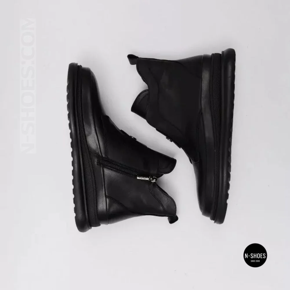 Стильні шкіряні черевики Allsy 216638 C52271-528 BLACK Lonza 217923 6380