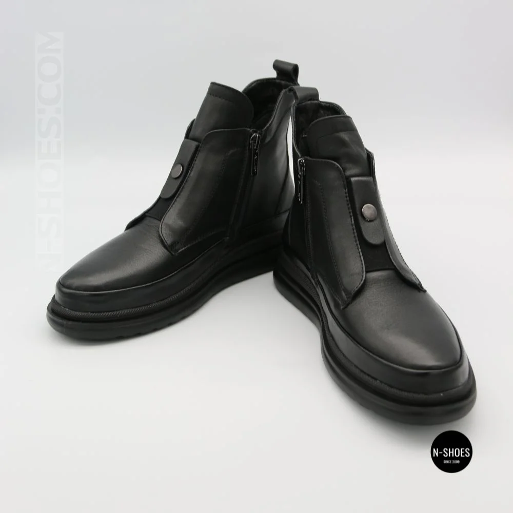 Стильні шкіряні черевики Allsy 216638 C52271-528 BLACK Lonza 217923 6380