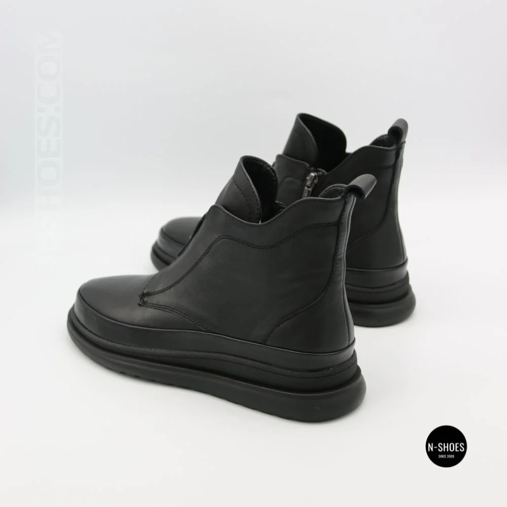Стильні шкіряні черевики Allsy 216638 C52271-528 BLACK Lonza 217923 6380