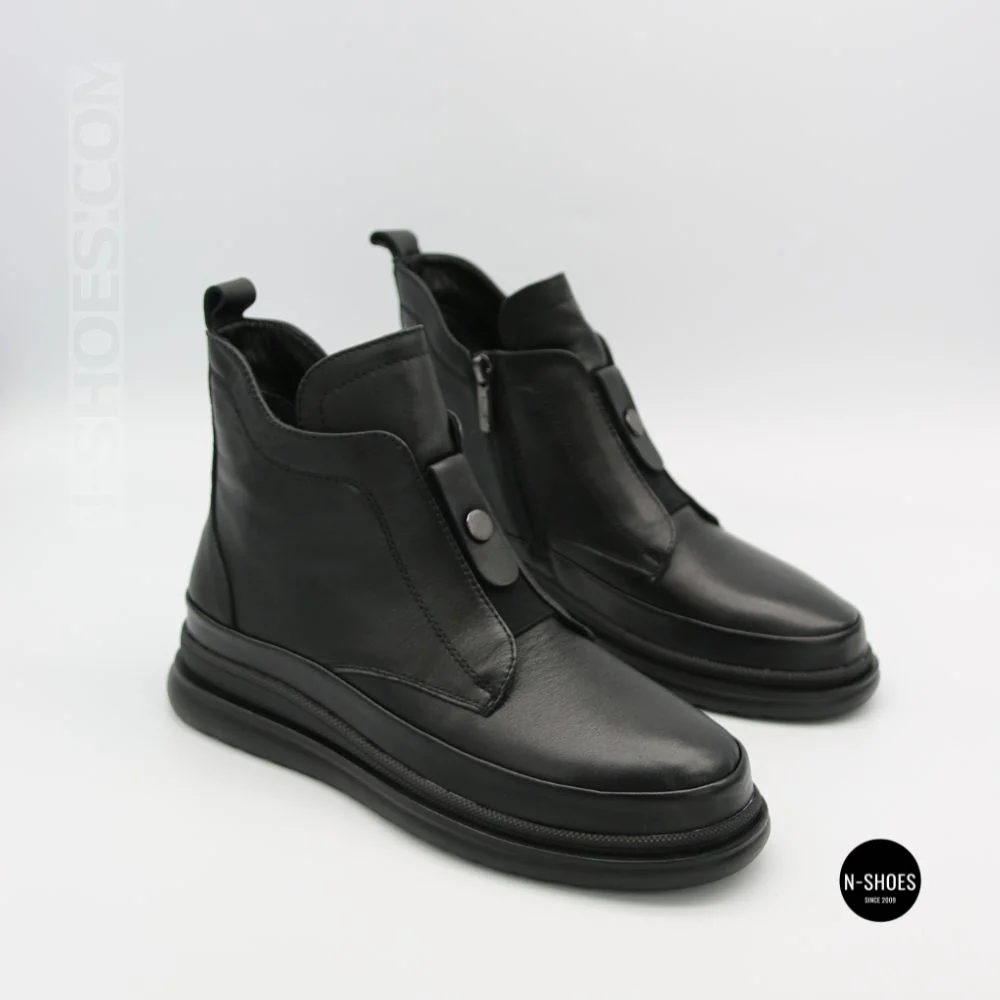 Стильні шкіряні черевики Allsy 216638 C52271-528 BLACK Lonza 217923 6380