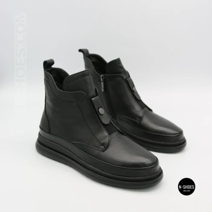 Стильні шкіряні черевики Allsy 216638 C52271-528 BLACK Lonza 217923 6380