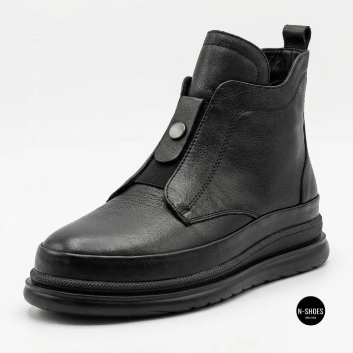 Стильні шкіряні черевики Allsy 216638 C52271-528 BLACK Lonza 217923 6380