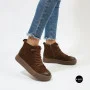 Жіночі зимові черевики Allsy 215012 26Z53Z3585-1 Brown 6381