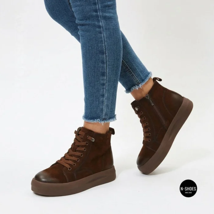 Жіночі зимові черевики Allsy 215012 26Z53Z3585-1 Brown 6381