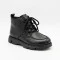 Женские зимние ботинки Allsy 214981 26Q10M3637-1 BLACK 6385 комфортные черные из натуральной кожи с анатомическим носком