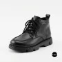 Комфортні зимові черевики Allsy 214981 26Q10M3637-1 BLACK