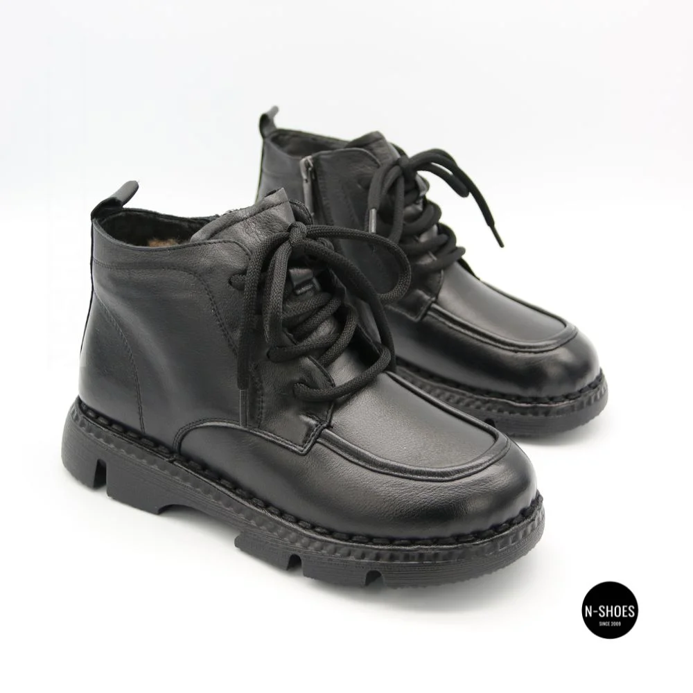 Комфортні зимові черевики Allsy 214981 26Q10M3637-1 BLACK