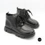 Комфортні зимові черевики Allsy 214981 26Q10M3637-1 BLACK
