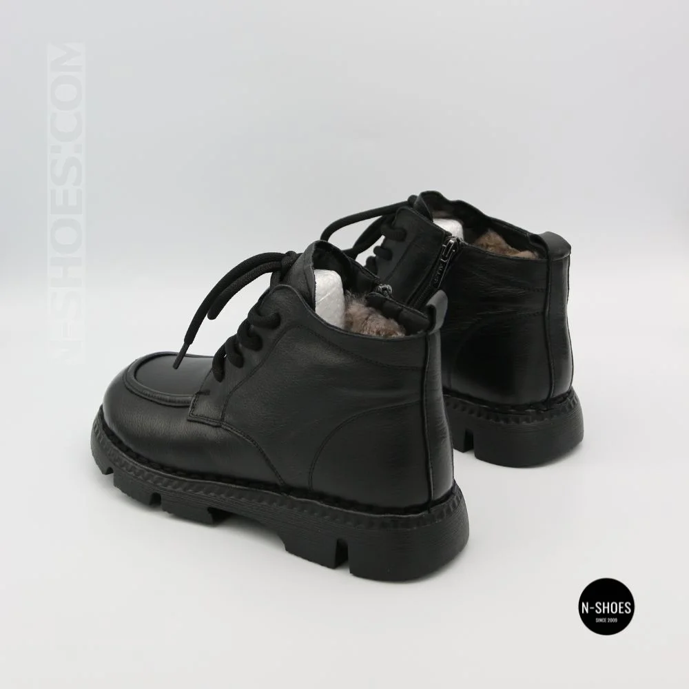 Комфортні зимові черевики Allsy 214981 26Q10M3637-1 BLACK