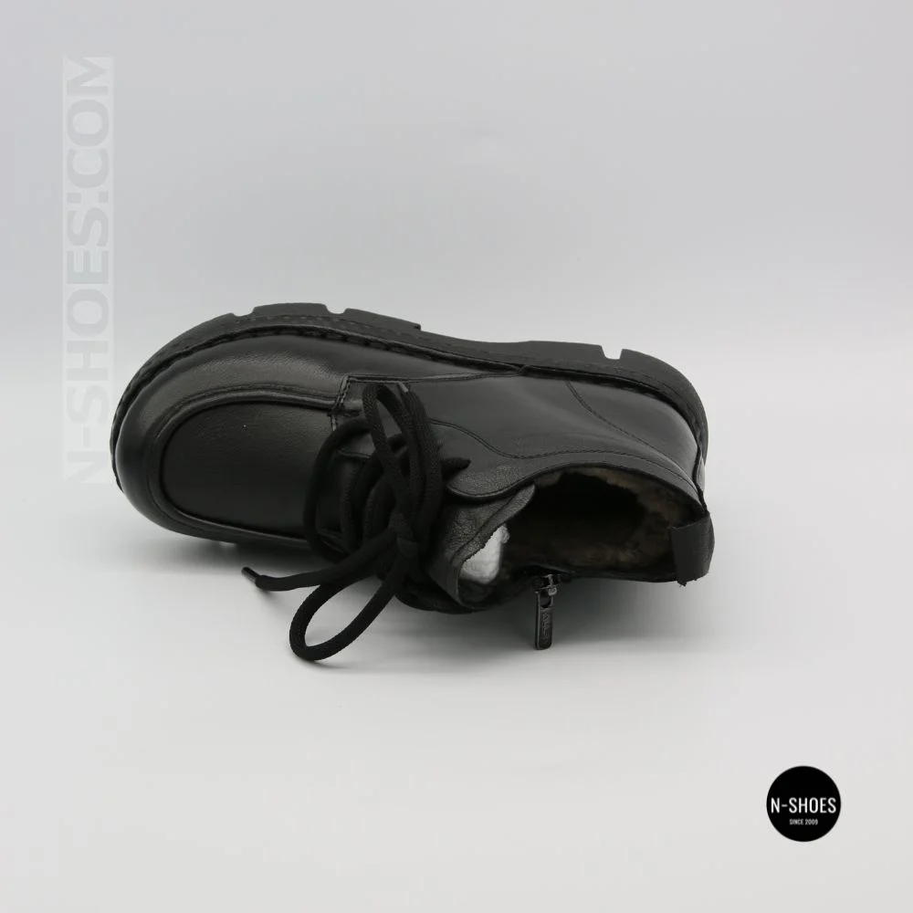 Комфортні зимові черевики Allsy 214981 26Q10M3637-1 BLACK