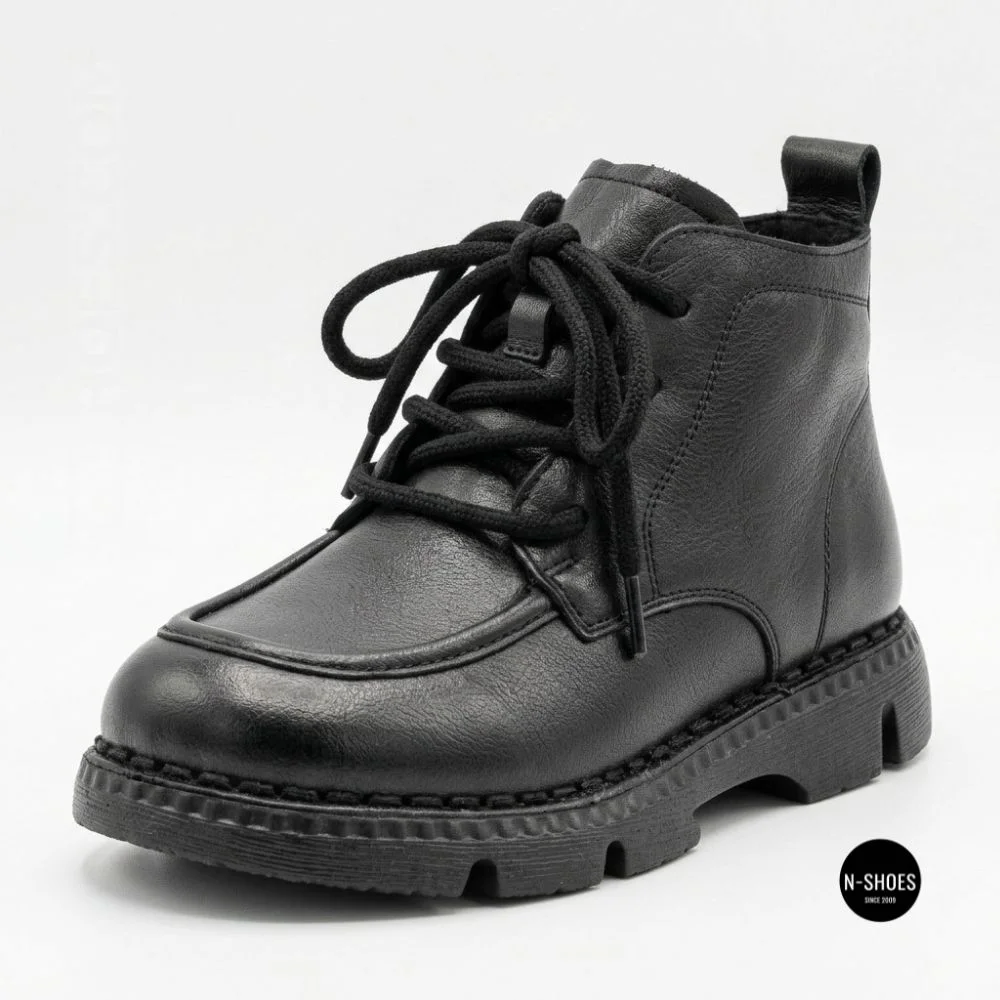 Комфортні зимові черевики Allsy 214981 26Q10M3637-1 BLACK
