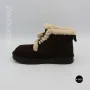 Жіночі зимові уггі Allsy 216327 Z6513-1 BLACK SUEDE 6391 із натуральної замші