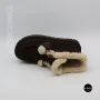 Жіночі зимові уггі Allsy 216327 Z6513-1 BLACK SUEDE 6391 із натуральної замші