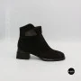 Елегантні демісезонні ботильйони Fabio Monelli 216609 LE1245-WS678-YF340B BROWN SUEDE Lonza 220214 6394
