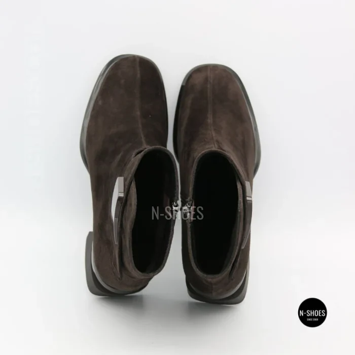Елегантні демісезонні ботильйони Fabio Monelli 216609 LE1245-WS678-YF340B BROWN SUEDE