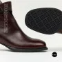Елегантні демісезонні ботильйони Fabio Monelli 216609 LE1245-WS678-YF340B BROWN SUEDE Lonza 220214 6394