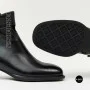 Жіночі шкіряні ботильйони Fabio Monelli 215049 LE1245-WS678-YP1718B BLACK Lonza 220213 6395
