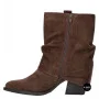Елегантні замшеві козаки Lonza 216422 220177 59132-17R-Z Nelson BROWN SUEDE 6397 шоколадні