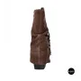 Елегантні замшеві козаки Lonza 216422 220177 59132-17R-Z Nelson BROWN SUEDE 6397 шоколадні