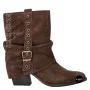 Елегантні замшеві козаки Lonza 216422 220177 59132-17R-Z Nelson BROWN SUEDE 6397 шоколадні