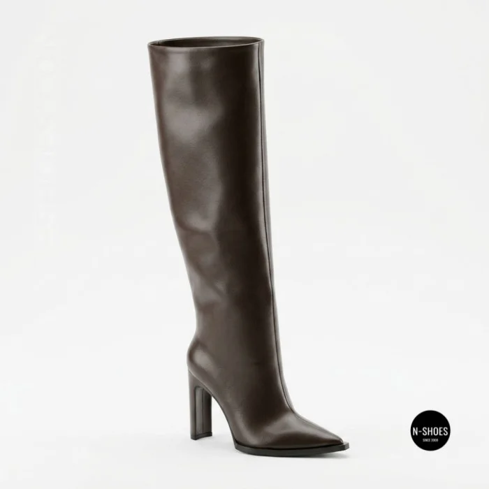 Елегантні демісезонні чоботи труби N-SHOES Lirio HS 525 6401