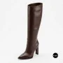 Elegant Mid-Season Boot-Leg Boots N-SHOES Lirio HS 525 6401