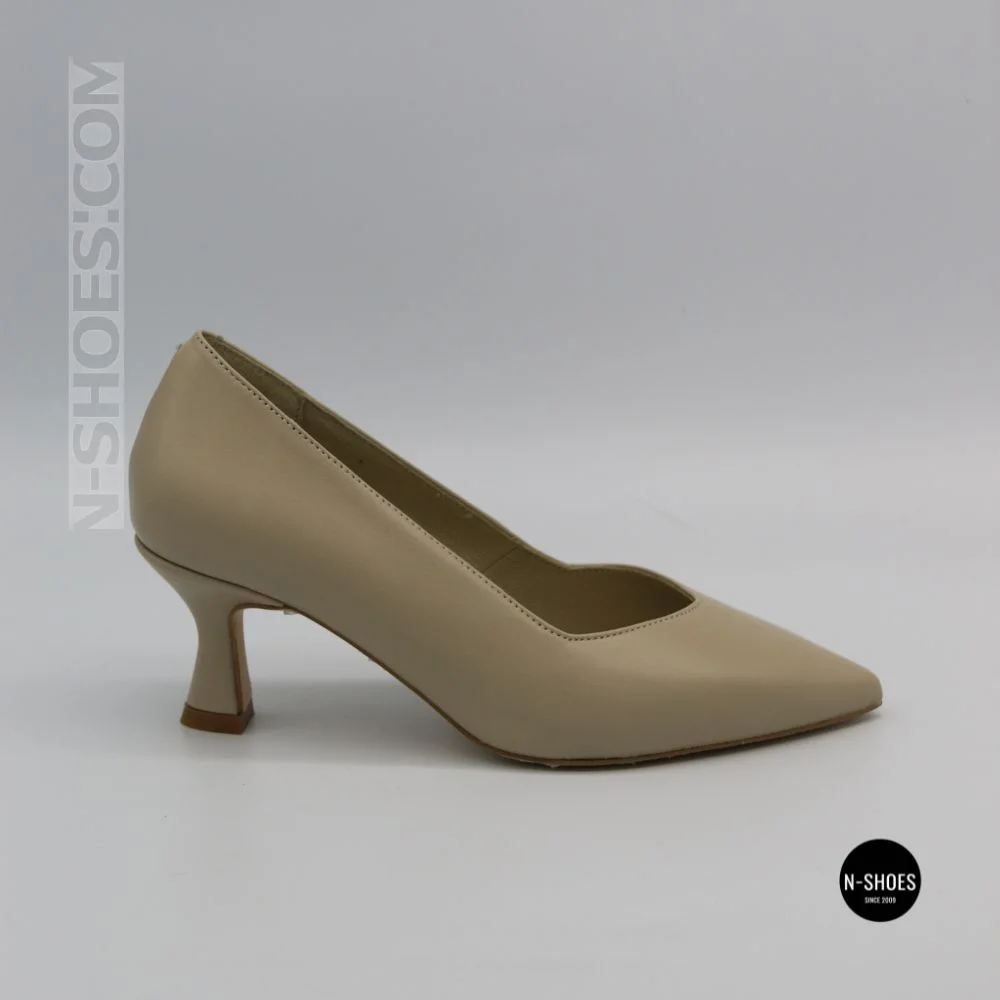 Елегантні бежеві туфлі N-SHOES Lirio T 0429-64KP-75 6404 Napoli