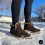 Теплі замшеві черевики Allsy 218514 4 XJ2026-124 1-2 BROWN 6422